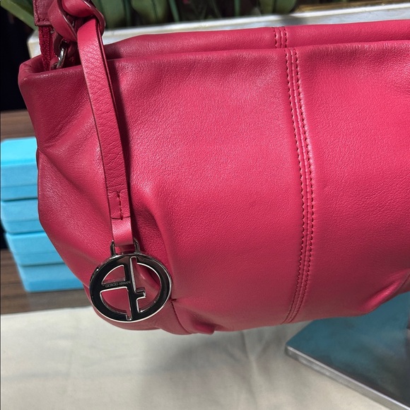 Giorgio Armani Leather Shoulder crossbody Bag - Picture 10 of 14
